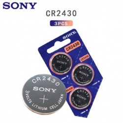 Originele Sony knoop lithium batterij - CR2430 - 3V - 3 stuksBatterijen
