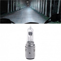 Motorcycle headlight bulb - halogen / Xenon - white - DC 12V - 35W - BA20D