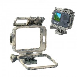 Protective frame case - long screw - base mount - for GoPro Hero 9 Black