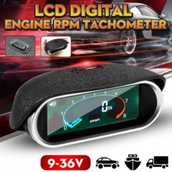 Universele auto toerenteller - 50-9999 RPM - LCD digitaal display - RPM meterDiagnose
