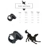 Dog's harness - with LED - adjustable - reflective - waterproof