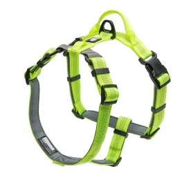 Dog harness - reflective nylon - adjustable