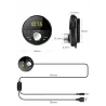 Modulateur FM - émetteur - Bluetooth - lecteur MP3 de voiture - jack 3,5 mm - AUX - mains libres