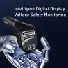 Baseus - FM transmitter - AUX - Bluetooth - dual USB - car charger - handsfree - MP3 player