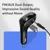 Baseus - FM transmitter - AUX - Bluetooth - dual USB - car charger - handsfree - MP3 player