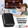 KN330 - USB - Bluetooth - zender - audio-ontvanger - 3,5 mm AUX-aansluiting - 3 in 1 adapterKabels
