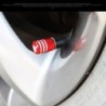 Car tire valves - aluminum caps - middle finger - 4 pieces
