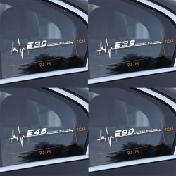 Auto zijruit sticker - voor BMW E28 / E93 - Limited EditionStickers