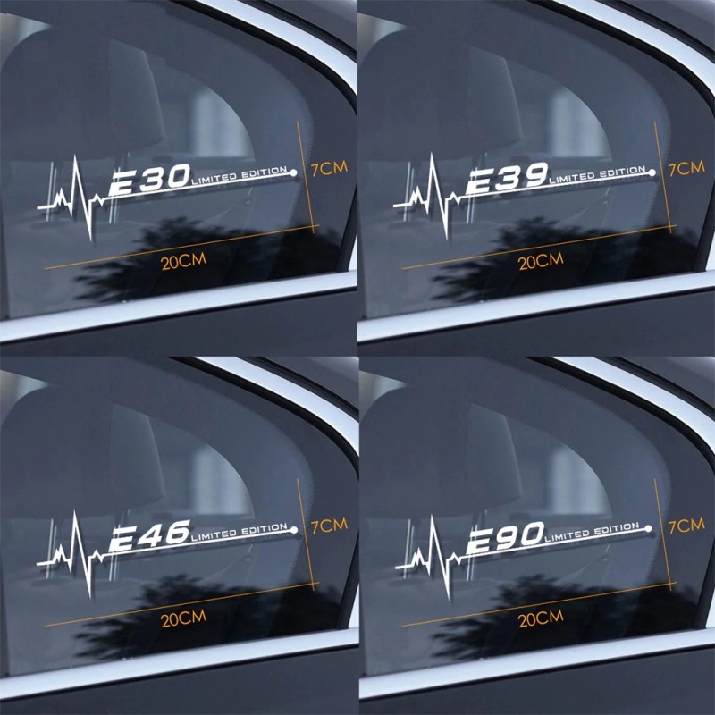 Car side window sticker - for BMW E28 / E93 - Limited Edition