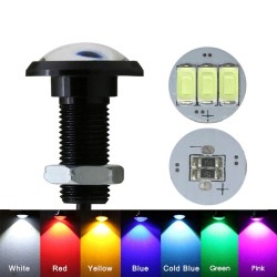 Auto / motorlamp - arendsoog - LED - DRL - 12V / 24V - 18mm / 23mmVerlichting