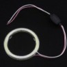 Car / motorcycle headlight - COB - LED - DRL - angel eye - Halo Ring lamp - 12V