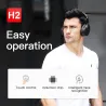 Bluedio H2 - hoofdtelefoon - draadloze hoofdtelefoon - Bluetooth - ANC - HIFI - ruisonderdrukkingHeadsets