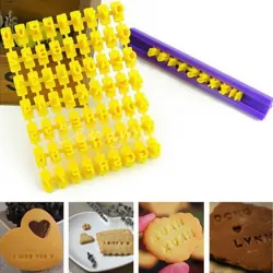 Baking silicone mould - alphabet letters