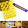 Baking silicone mould - alphabet letters