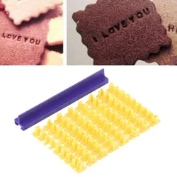 Baking silicone mould - alphabet letters