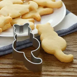 Emporte-pièce - moule en aluminium - chat / renard / en forme de coeur