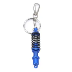 Car shock absorber - metal keychainKeyrings