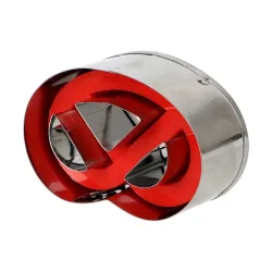 Cookie cutter mold - hand-press