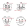 Cookie cutter mold - smiley face - bunny / car / boat - stainless steel - 4 pieces