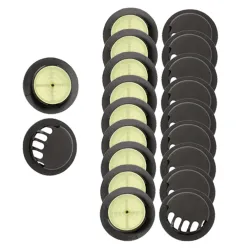 10 stuks - Gezichts- / mondmasker luchtklepfilters - vervangend filterMondmaskers