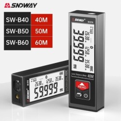 SNDWAY - digitale laserafstandsmeter - LCD - 40M / 50M / 60MMultimeters