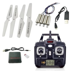 Syma X5 X5C X5C-1 RC Quadcopter - USB cable - propellers - charger - motor - remote control - spare parts