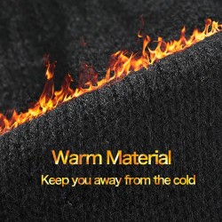 Warm winter elastic gloves - hat - balaclava - touch screen fingertips - non-slip - unisex
