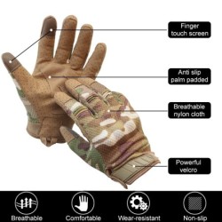 Multifunctionele sporthandschoenen - touchscreen-functie - antislip - volle vingersHandschoenen