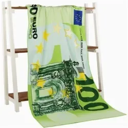 Groot bad- / strandlaken - 100 US / 100 - 500 EU - US / UK flagTextiel