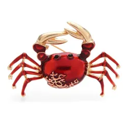 Elegante broche - krabvormBroches