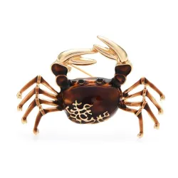 Elegante broche - krabvormBroches