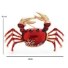 Broche élégante - en forme de crabe