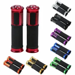 Universal motorcycle handlebar grips - for Suzuki / Kawasaki - 22mm