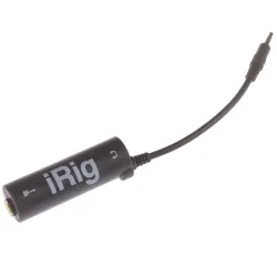 Gitaar audio-interface - I-Rig converter - tunerGitaar