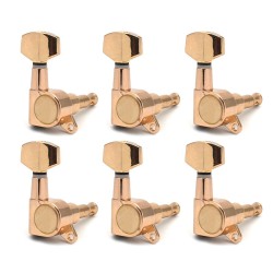 Guitar tuning pegs - machine head - left / right - 6 pieces