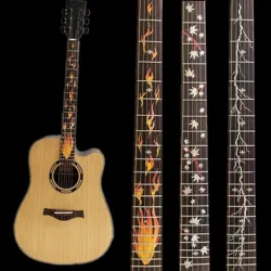Gitaar fretboard sticker - ultra dunGitaar