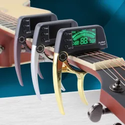 Gitaar capo / tuner - snelwissel clipGitaar