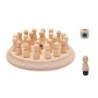 Memory matchstick - chess game board - educational toy - wooden