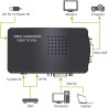 AV naar VGA adapter - RCA VGA converter - schakelkast - 1080P HDHDMI-schakelaars