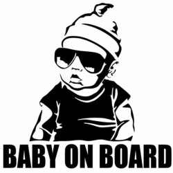 Baby On Board - car sticker