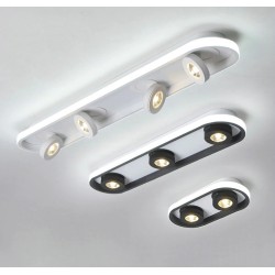 Moderne LED plafondlamp - dimbaar - draaibaarPlafondverlichting