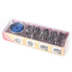 Cookie cutters - stainless steel - 12 pieces