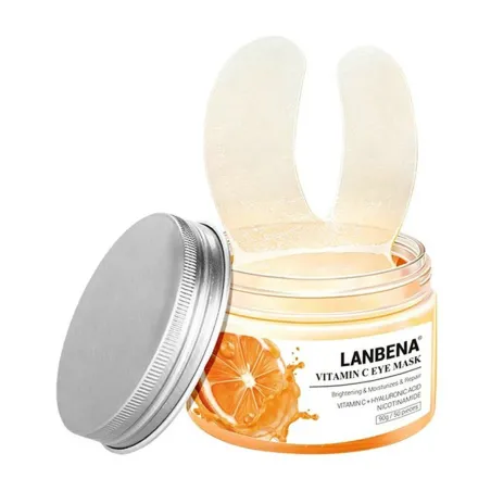 Oogmasker - hydraterende gelpleisters - anti-rimpel - verstevigend - Vitamine C - 50 stuksHuid