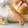 Brood/deegsnijder - scheermes - gebogen mes - met mesjes / beschermhoesBakvormen