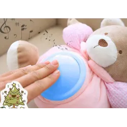 Plush teddy bear - with sound / light - 25cmCuddly toys