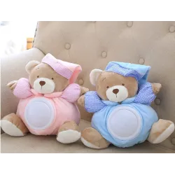 Plush teddy bear - with sound / light - 25cmCuddly toys