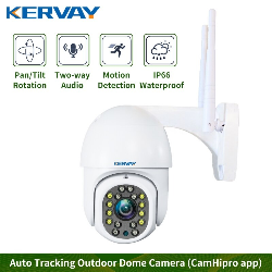 Caméra de sécurité sans fil - 1080P - IP PTZ - HD - Wifi - extérieur - CCTV - surveillance