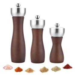Wooden pepper / salt grinder - adjustable coarseness