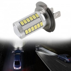 H7 LED - ampoules de voiture - blanc brillant - 5630 SMD - 2 pièces