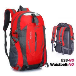 Waterdichte nylon rugzak - klim- / wandel- / reistas - unisexRugzakken